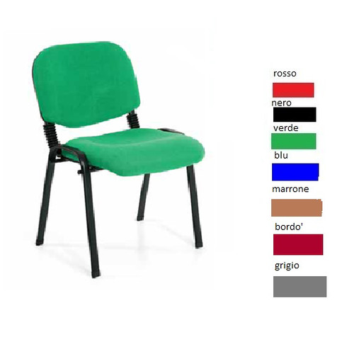Sedia verde ufficio - 5,